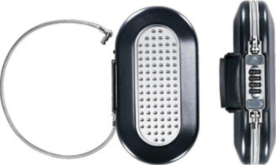 Master Lock Master Mini Tresor 5900 Schwarz Schwarz - mobiler Schutz für Wertsachen