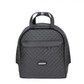 Haberland Rucksack-Lenkertasche Bella schwarz - clevere 2in1-Lösung für E-Bikes