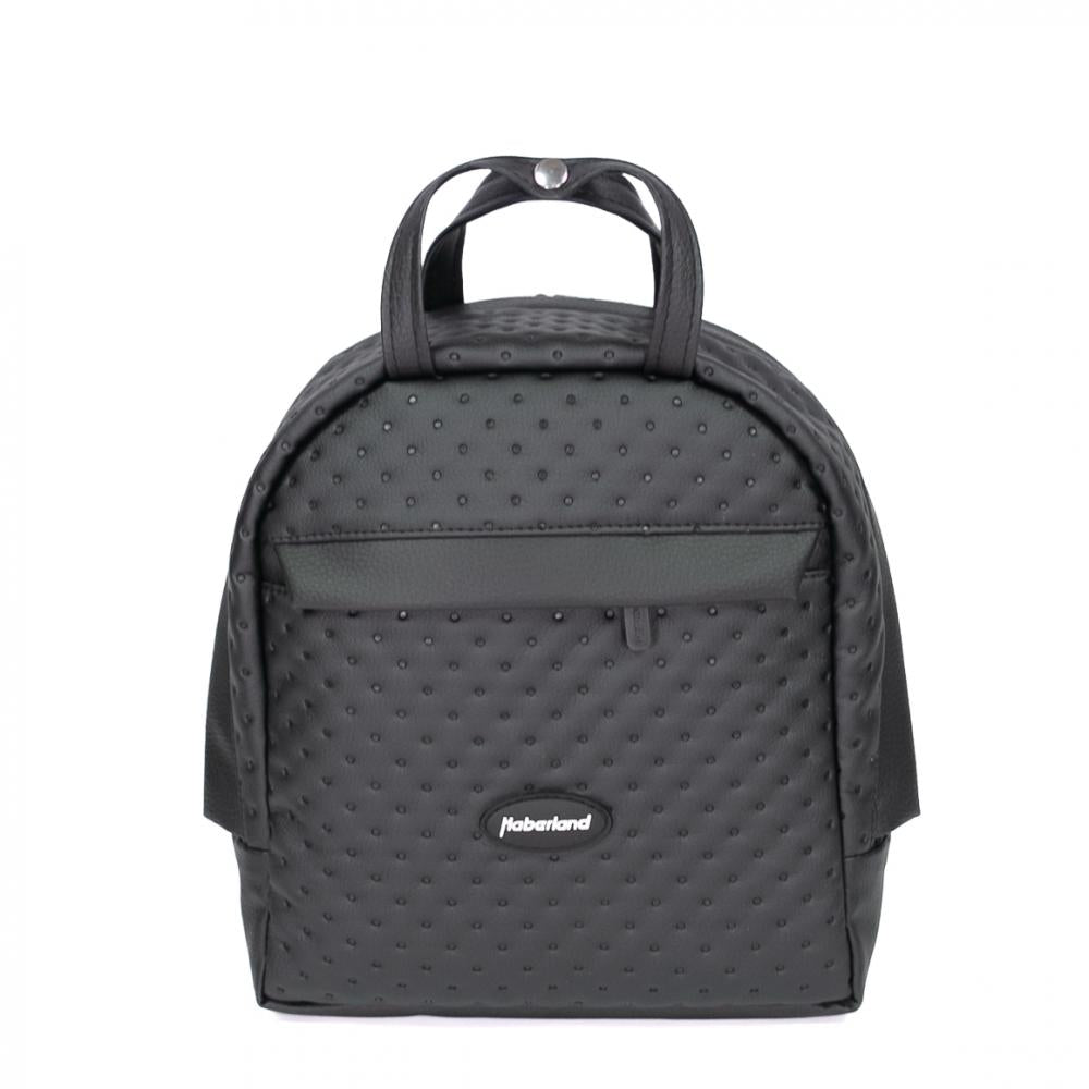 Haberland Rucksack-Lenkertasche Bella schwarz - clevere 2in1-Lösung für E-Bikes