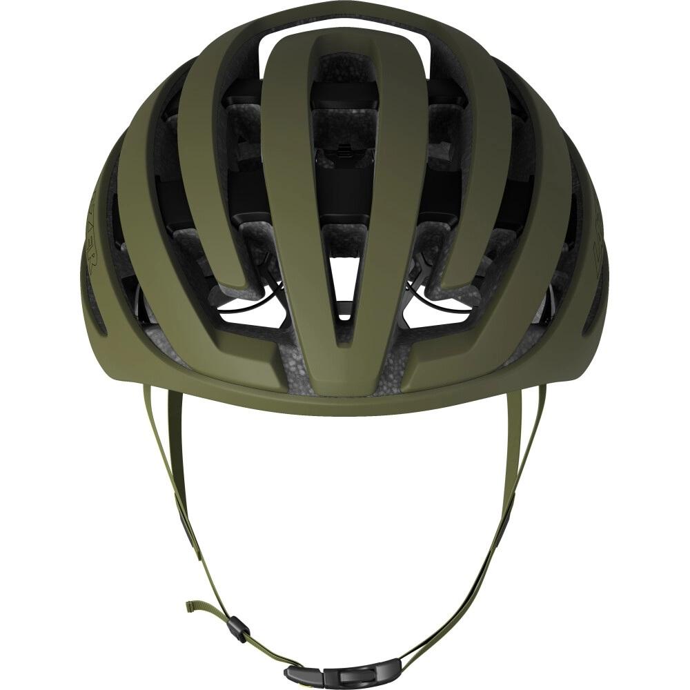 LAZER Helm Z1 KinetiCore Road Matte Pine Green (M) - leichter Aero-Rennradhelm