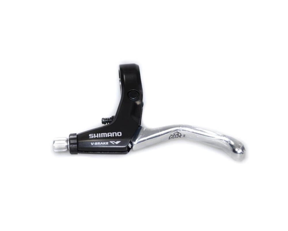 Shimano BL-M421 Felgenbremshebel links, 2-Finger, schwarz - zuverlässige Kontrolle für V-Brakes