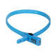 Kryptonite Click Lock Zahlen-Kabelschloss 10 Millimeter 45 Zentimeter 3-stellige Zahlenkombination blau