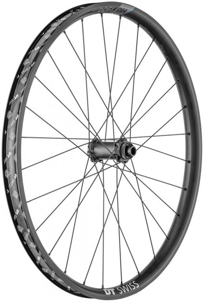 DT Swiss Laufrad HU 1900 SPLINE 27,5\" 584 x 35 mm schwarz - robustes E-MTB Utility-Vorderrad