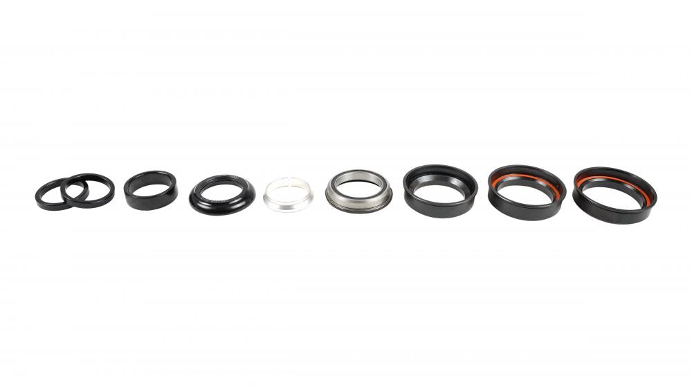 HDS Complete Steuersatz für Allez Sprint Rim & Track - Custom ZS Cups mit Top Cover und Alloy Spacers - Headset