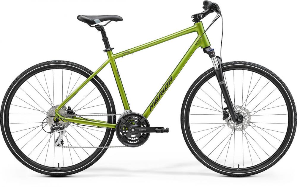 Merida CROSSWAY 20-D HP4 M grün/schwarz - vielseitiges Crossbike für Alltag & Tour
