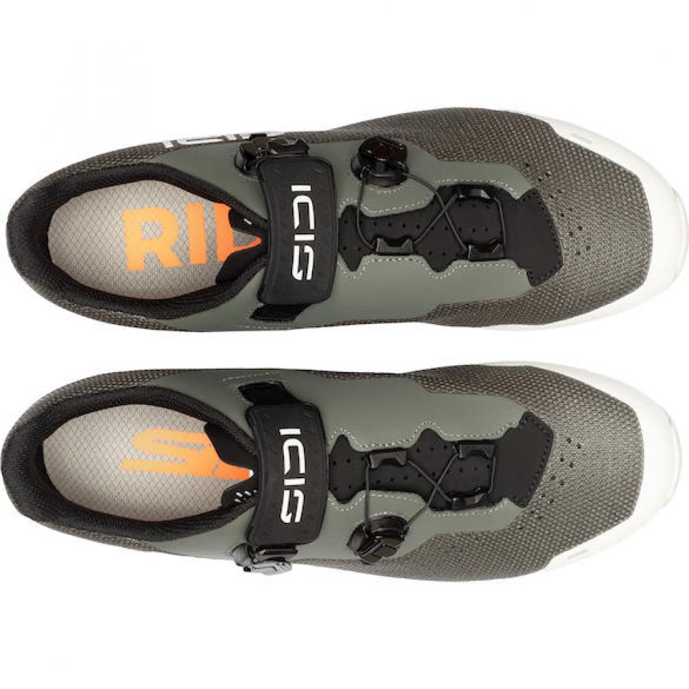 Sidi MTB DOMINATOR X deep forest 40 Grün - präziser MTB-Schuh mit Carbon-Composite-Sohle