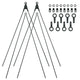 SKS Bluemels Basic Ersatzstreben-Set 26/28 Zoll schwarz  robustes Schutzblech-Zubehör mit ASR-Sicherheitssystem für Fahrräder