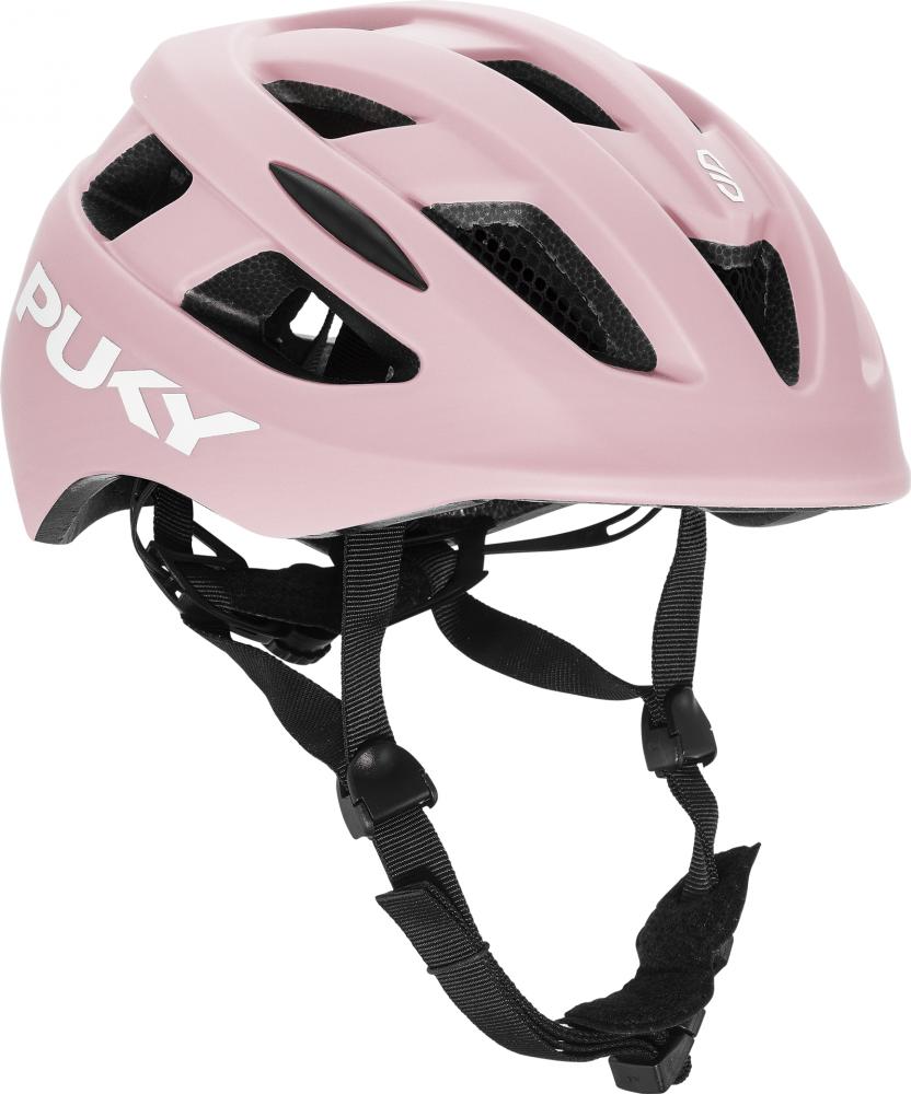 Puky Helm Retro in Rosa, robuster und stylischer Fahrradhelm
