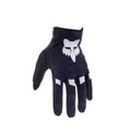 FOX Dirtpaw Vollfingerhandschuhe Schwarz/Weiß L mit Knöchelschutz
