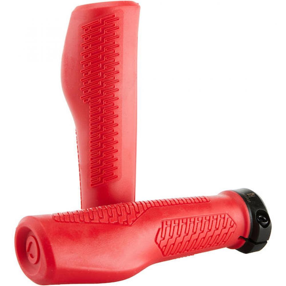 Procraft Lenkergriffe Endurance Comp 137 mm Rot - ergonomischer Komfort für lange Fahrten