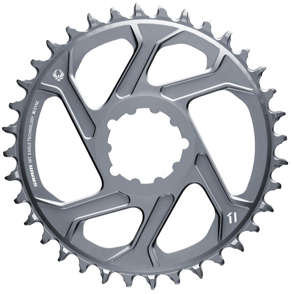 SRAM Kettenblatt X-Sync 2 Eagle 34T Boost 3 mm grau - leiser, effizienter Antrieb