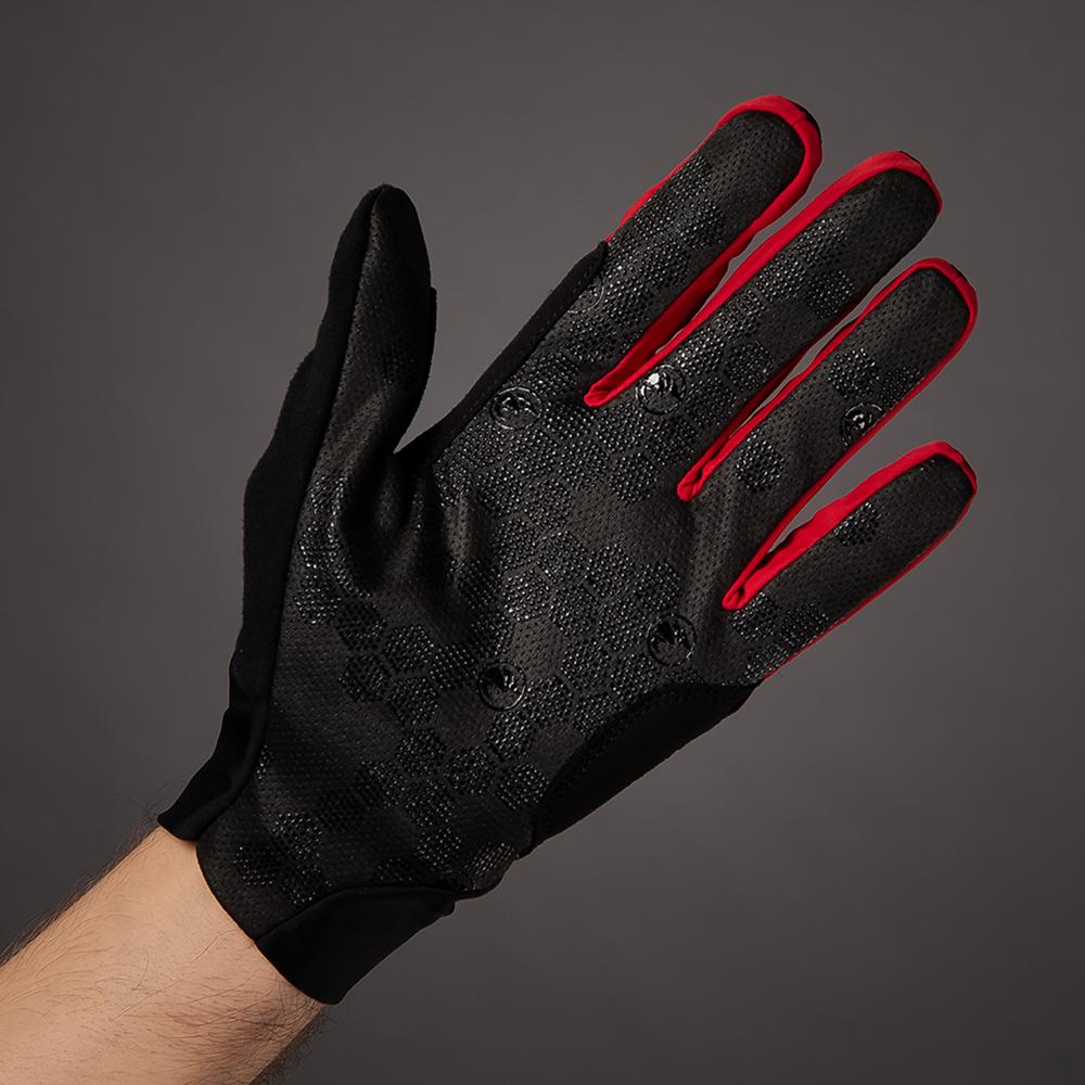 CHIBA Superlight - Radhandschuhe XXL schwarz/rot, atmungsaktiv & leicht