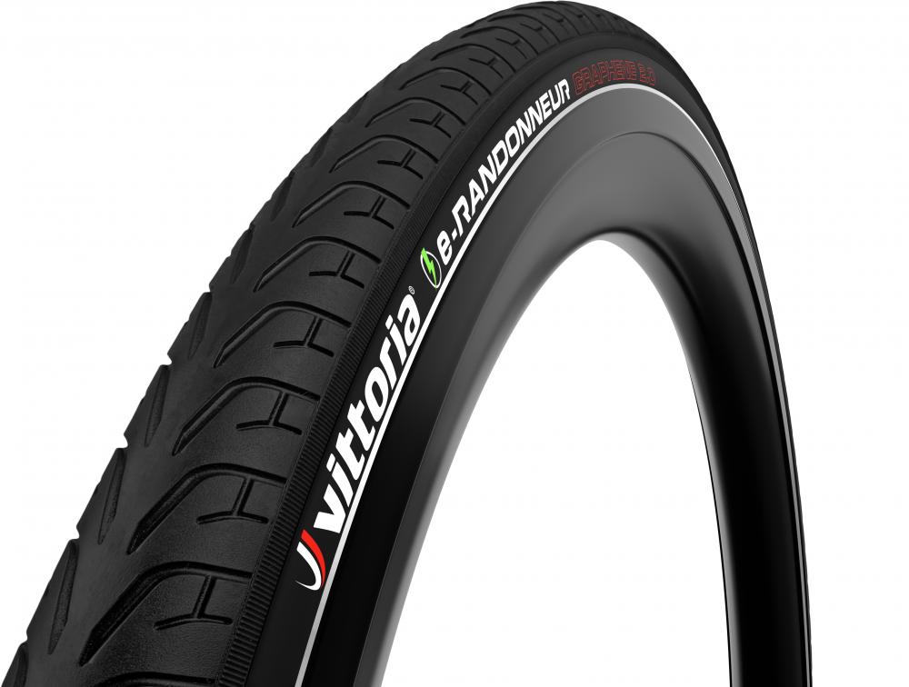 Vittoria e-Randonneur 29 Zoll (50-622) rigid Full Black 50 Black - pannensicherer E-Bike-Trekkingreifen