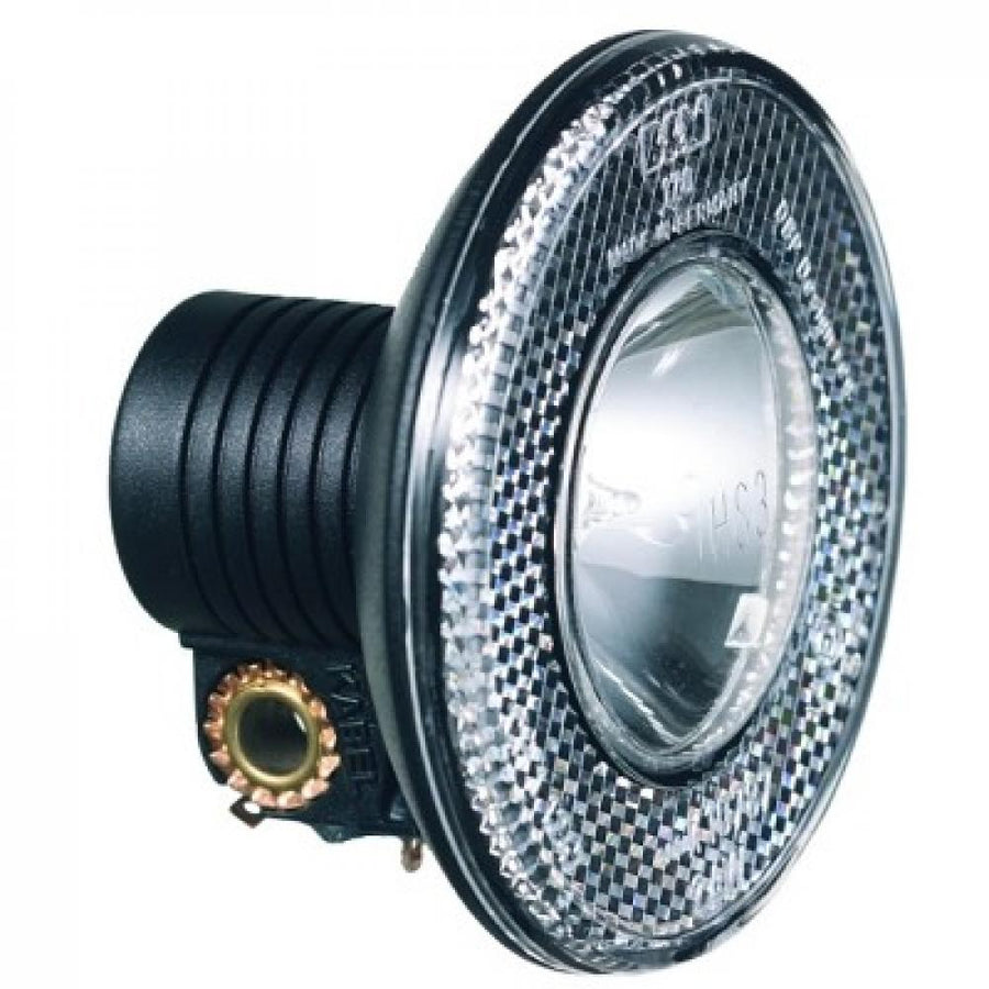 Busch&Müller Lumotec N2 STVZO Halogen-Fahrradscheinwerfer, schwarz.