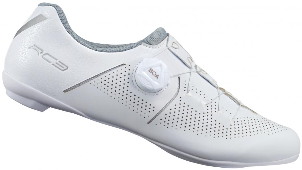 SHIMANO Fahrradschuhe RC302W Damen Road SPD-SL Fahrradschuhe Größe 36 Weiß