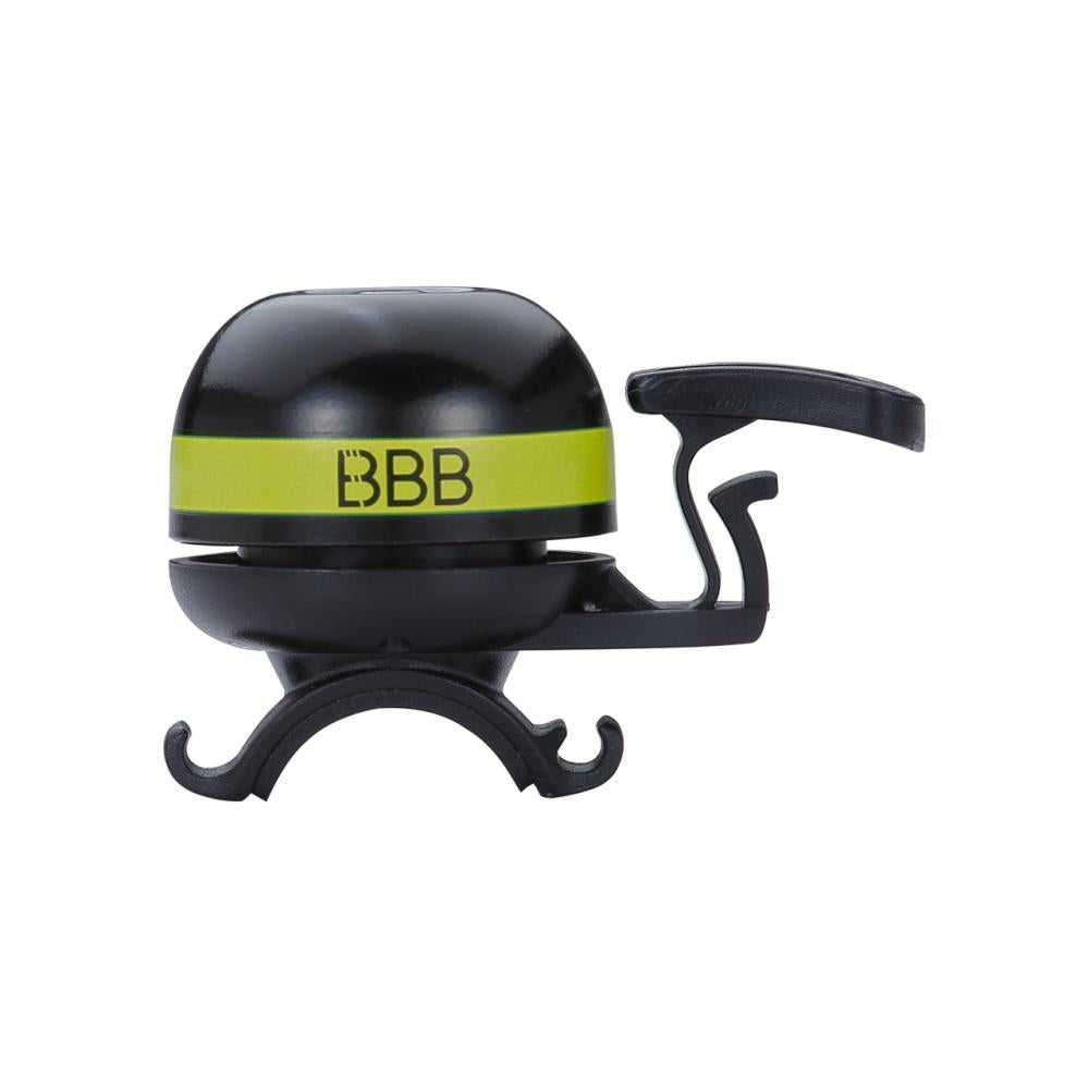 BBB Cycling BBB Klingel EasyFit Deluxe gelb One Size gelb - flexible Fahrradklingel mit Schnellverschluss