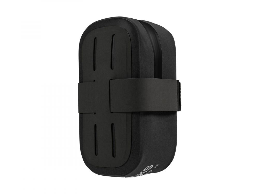 BROOKS Scape Saddle Pocket Bag Black - wasserdichte Satteltasche 0,5 Liter mit Rollverschluss & Riemenbefestigung - kompakt, robust & ideal für Bikepacking
