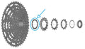SHIMANO DISTANZRING CS-LG600 - 2 g, für Shimano Kassette LG600