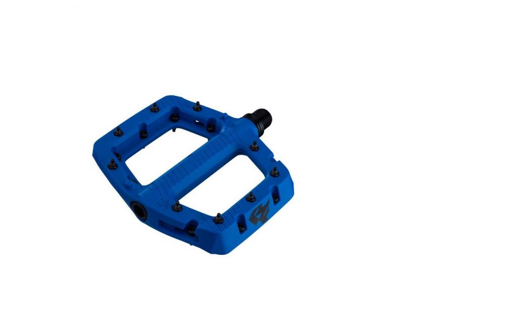 Race Face Chester Small Plattform-Pedal, blue - robustes Flatpedal für Trail & Enduro