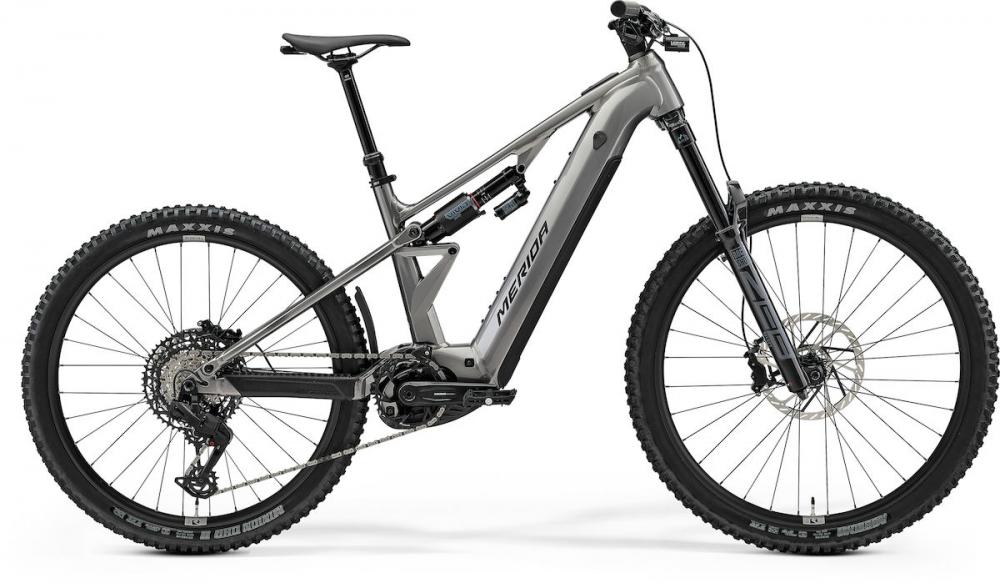 Merida eONE-EIGHTY 700 E-MTB Fully - Größe XS - gunmetal grey-black - 800 Wh - Bosch Performance Line CX - 180 Millimeter Federweg