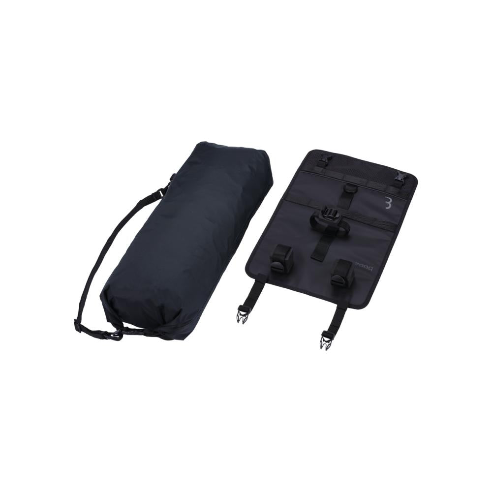 BBB Cycling Fahrradlenkertasche Front Fellow 28x16x16cm 10L schwarz - leichte, wetterfeste Lenkertasche