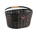 Unix Lenkerkorb Brando schwarz/braun 38x27x23 cm