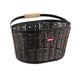 Unix Lenkerkorb Brando schwarz/braun 38x27x23 cm