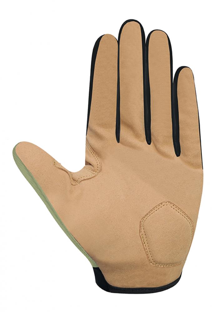 CHIBA Eco Glove Pro Touring - Radhandschuhe olive, Größe L, atmungsaktiv & recycelt