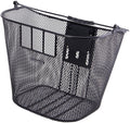 Contec Fahrradkorb Espresso KF schwarz 25x34x28 cm