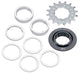 Single Speed Ritzel / Distanzring-Set 12 Zähne