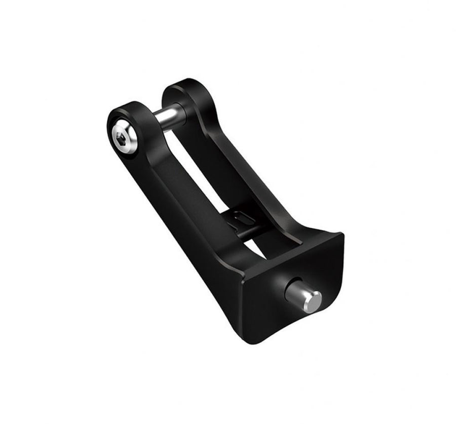 LITEMOVE Frontlicht Gabelhalterung für Suntour 45 MOBIE-Gabelsystem, schwarze, stabile Fahrradlicht-Montage.