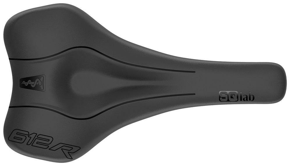 ERGOWAVE SQlab 612 ERGOWAVE R Rennradsattel 12 cm - sportliche Variante mit erhöhtem Heck - Entlastungssystem & ultraleichtem Desig
