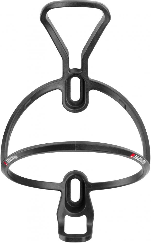 ELITE Flaschenhalter Leggero Carbon 2.5 Schwarz - ultraleichter Carbon-Flaschenhalter für Rennrad