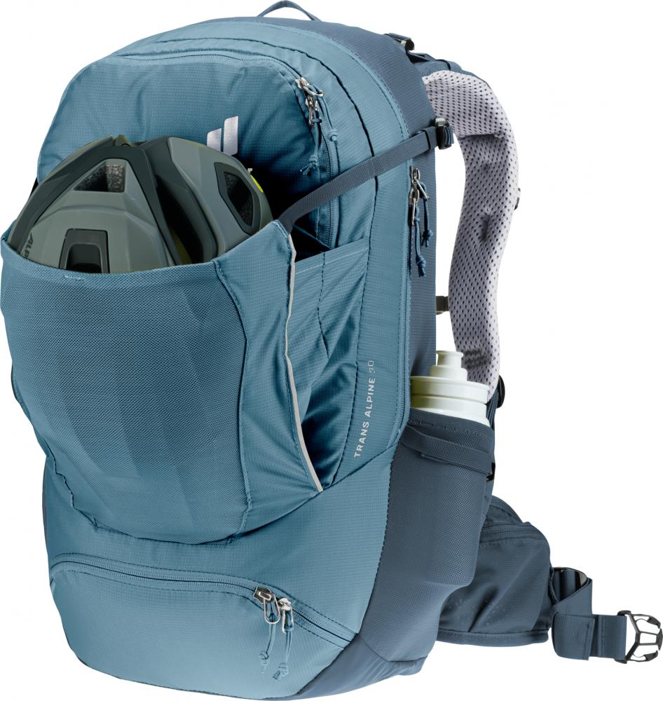 Deuter Trans Alpine 30 Fahrradrucksack Weiß - MTB-Rucksack für Mehrtagestouren