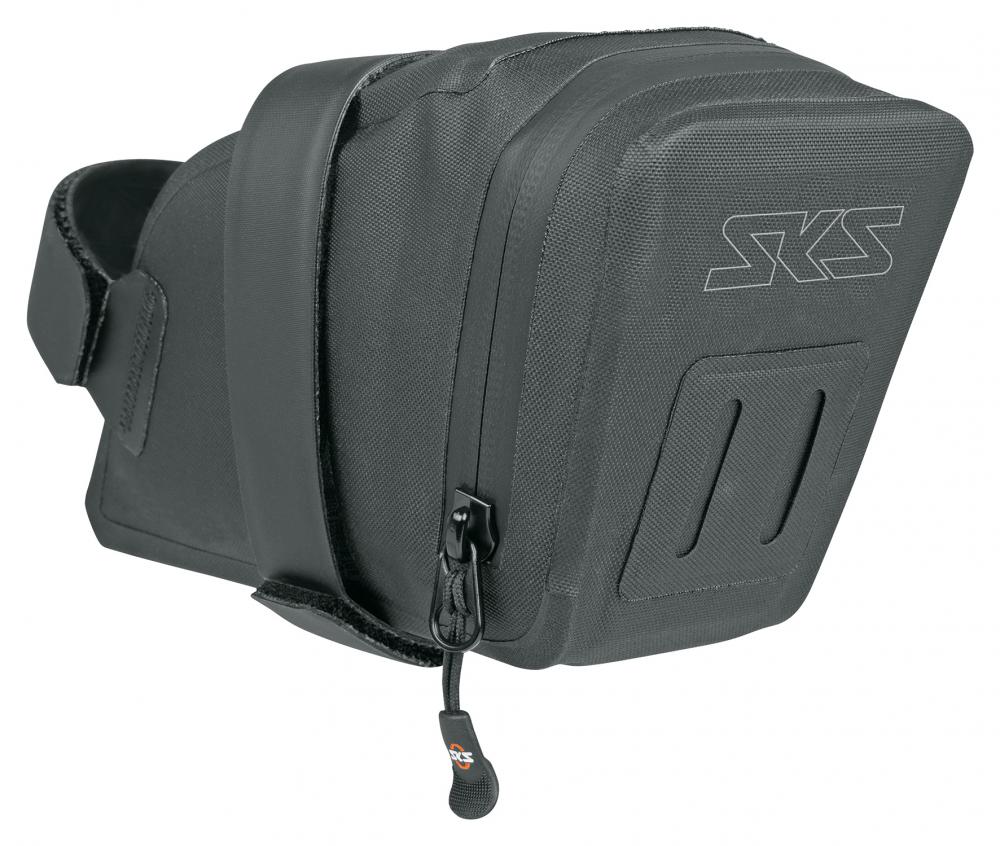 SKS Race Satteltasche L schwarz  750 ml, wasserdicht, reflektierend, 180x70x100 mm, 120 g