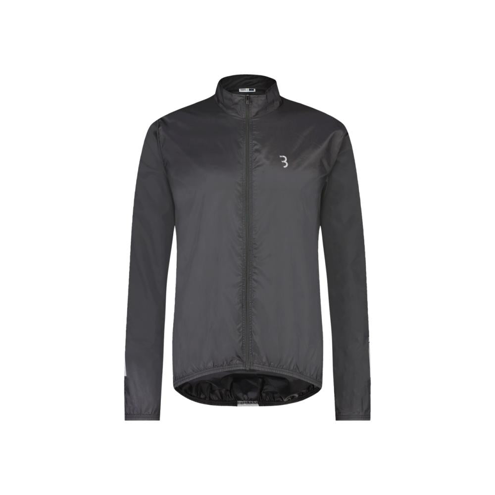 BBB Cycling BaseShield BBW-148 Fahrradjacke Größe S schwarz - leichte winddichte Regenjacke