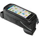 Merida Oberrohrtasche Smartphone Touchscreen L Schwarz - Wasserfeste Fahrradtasche mit Griffbereitschaft