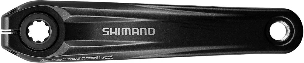 SHIMANO Kurbelarm E-BIKE SYSTEMS FC-E8000 links - 160 mm, Schwarz