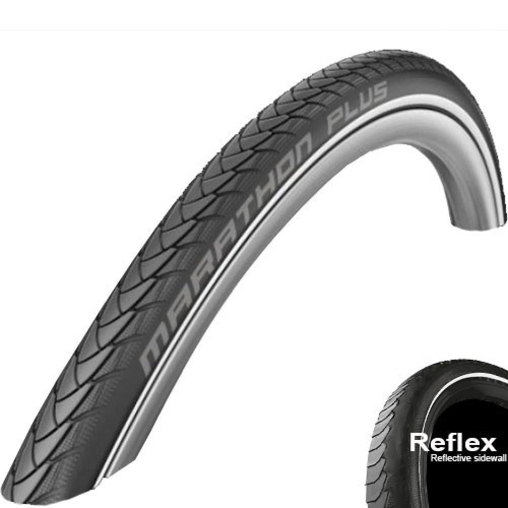 Schwalbe Reifen Marathon Plus 22x1.00" 25-489 schwarz Reflex HS440 Draht