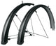 SKS Bluemels Stripes Schutzblech-Set 28\" 69mm schwarz matt  Alu-Kunststoff, ASR-System, Pinstripe-Design