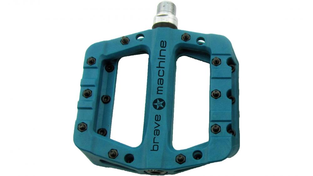Brave Classics Plattformpedal Dirt Light Nylon hellblau