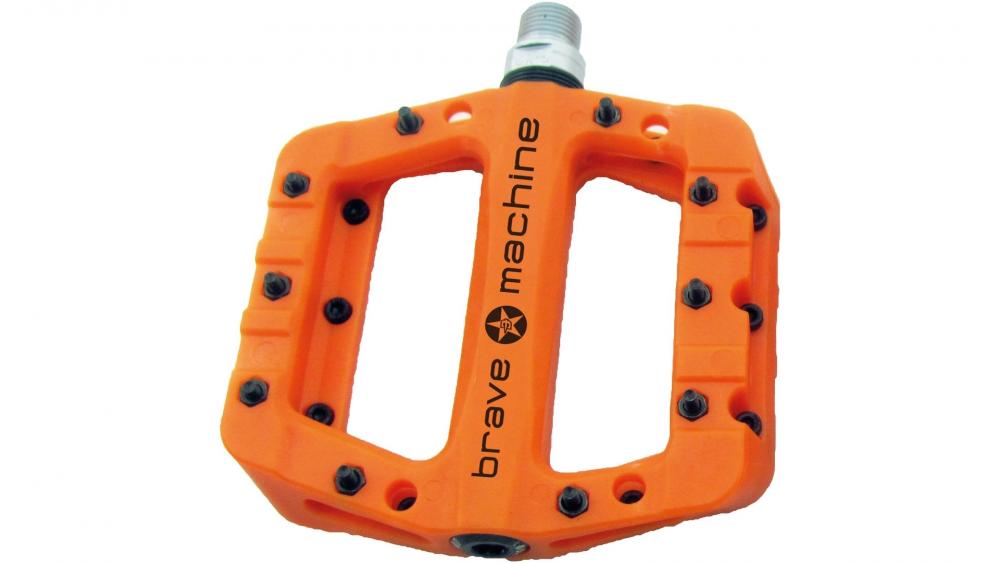 Brave Classics Plattformpedal Dirt Light Nylon orange