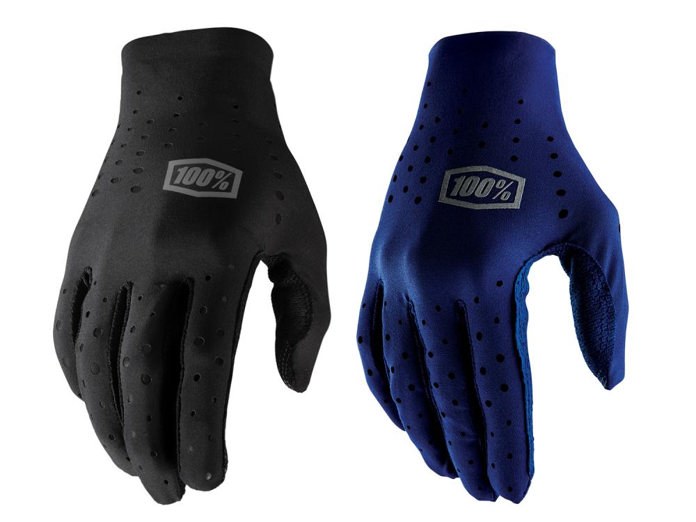 100% Sling gloves XL navy - ultraleichte, atmungsaktive MTB-Handschuhe