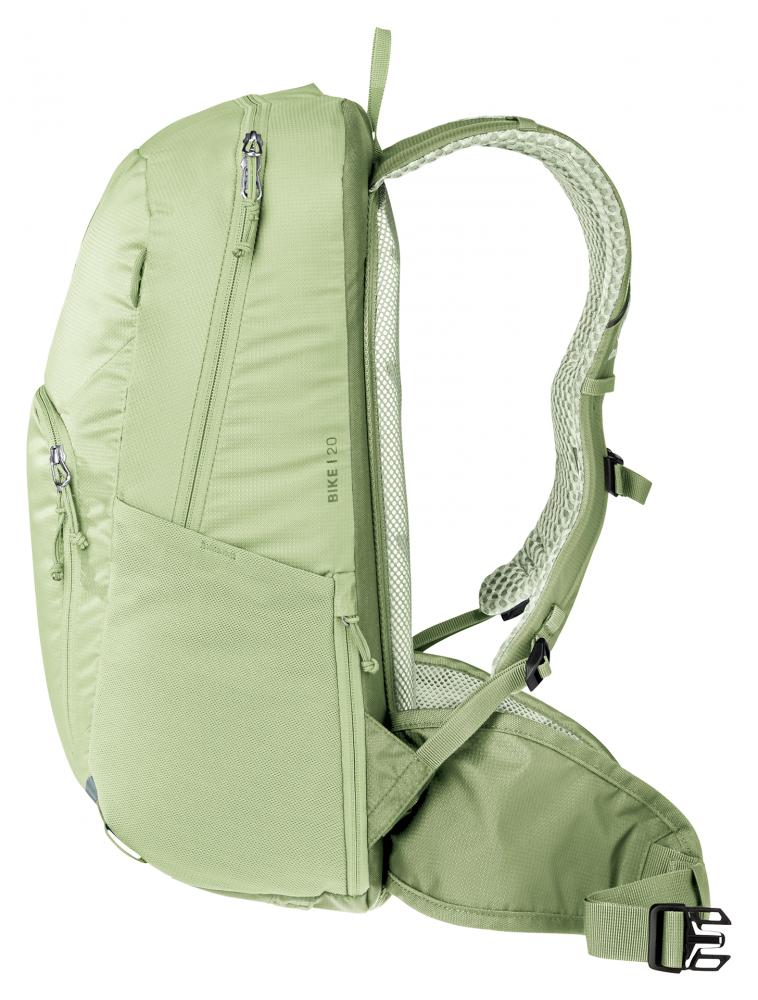 Deuter Bike I 20 Fahrradrucksack 20 Liter mineral-grove - Ergonomischer Rucksack für Radfahrer