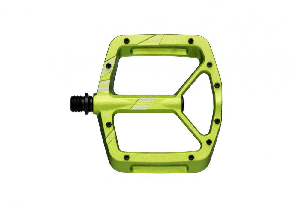 Race Face Aeffect R Plattform-Pedal green - griffiges MTB-Pedal für volle Kontrolle