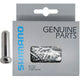 SHIMANO Bremszug-Endkappen Y62098040 1,6 mm 100 Stück