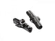 SRAM Bremsschuhe Road RED Black Bremsbelag-Paar mit Halterung - Felgenbremse, Shimano-kompatibel, ca. 50 g