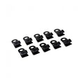 SRAM Befestigungsclip für hydraulische Bremsleitung 10er Pack, schwarz - saubere Leitungsführung