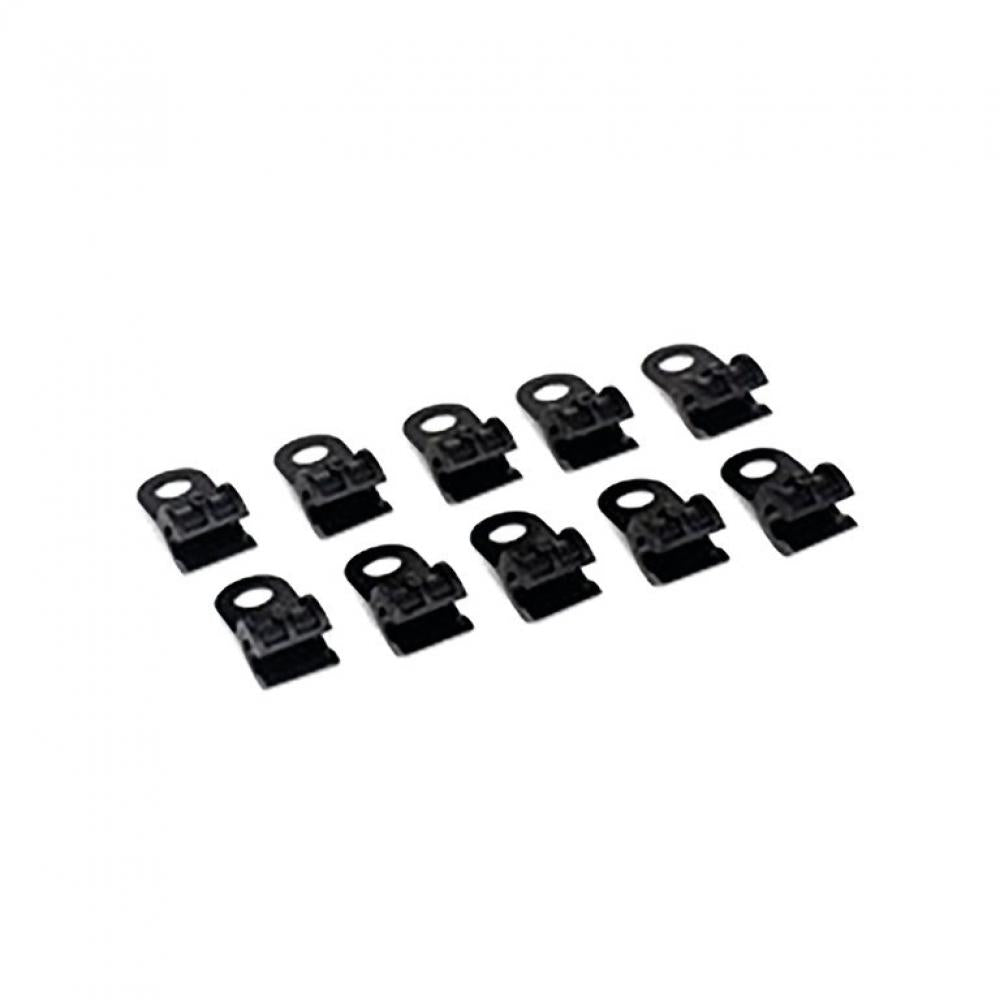 SRAM Befestigungsclip für hydraulische Bremsleitung 10er Pack, schwarz - saubere Leitungsführung