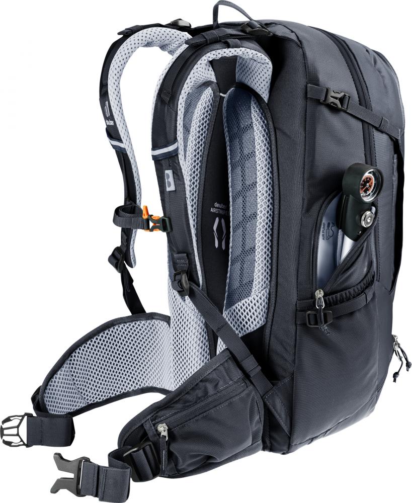 Deuter Trans Alpine 30 Fahrradrucksack Schwarz - Rucksack für alpine Mehrtagestouren